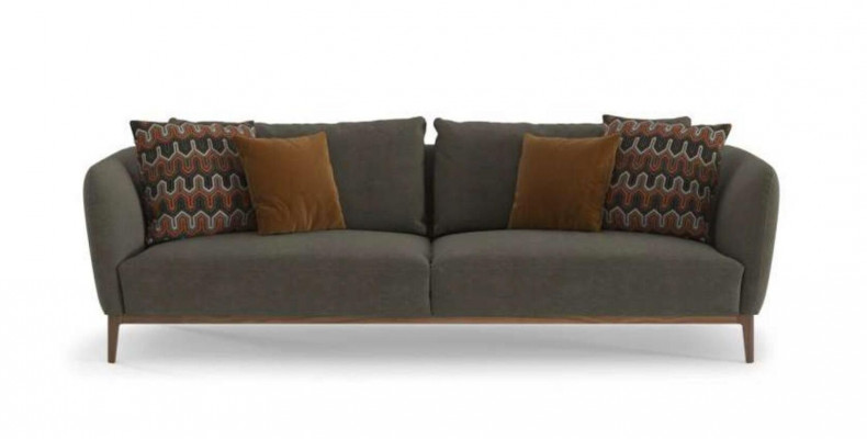Sofa zielona nowoczesna Zestaw sofowy do salonu trzyosobowa Fotel dwuosobowa 3+2+1