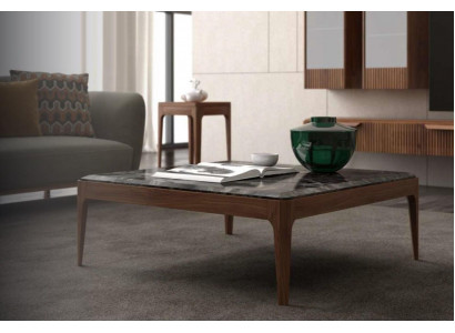 Stolik wypoczynkowy Toros Czarny Marmurowy stolik kawowy Stoliki kawowe Nowoczesny styl