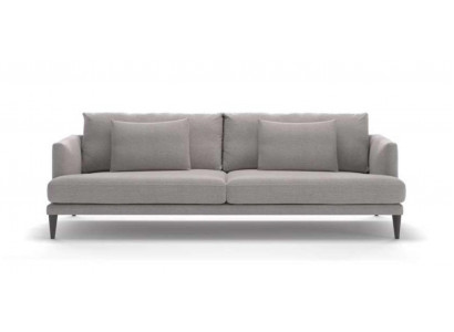Dwumiejscowa luksusowa szara sofa Meble tekstylne Sofy do salonu Couen Modern