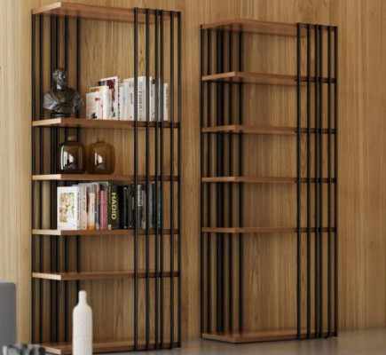 Półka na książkę Luxury Szafa Modern Living Room Jednostka ścienna Regały Nowe
