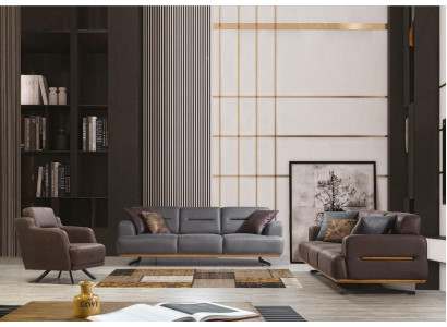Zestaw sofowy 3+2+1 miejsce do siedzenia Zestaw Design Sofy Podkładka Kanapy Modern New