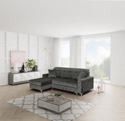 Kanapy Chesterfield Sofa Meble Tapicerowane Narożnikowa kanapa Sofa w Kształcie L Nowoczesna