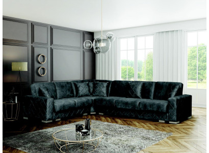Design Sofa Narożnikowa kanapa Aksamit Żywy krajobraz Meble Couch Sofa w kształcie litery L Sofy rozkładane Nowość