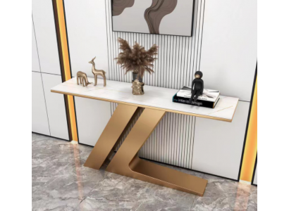 Nowoczesny Stół konsolowy Design Drewno Tabela konsola Stoły konsolowe kredens