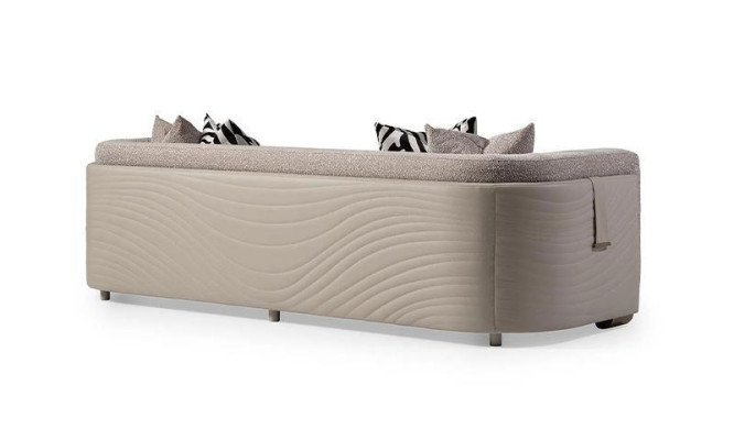 Sofa czteroosobowa 4 miejsce do siedzenia sofa materiałowa sofa tapicerowana szara nowoczesne sofy nowe