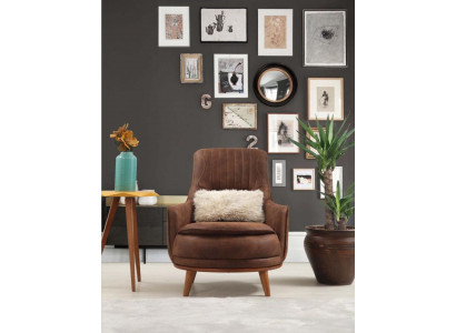 Fotel EarsFotel Design Podkładka Living Room 1Fotel sztuczna skóra miejsce siedzące