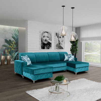 Modern Relaks Siedziba Luxury Meble Żywy krajobraz Sofa Kanapa Narożnikowa kanapa Kształt U Podkładka
