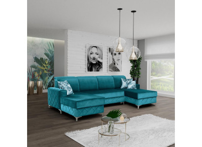 Modern Relaks Siedziba Luxury Meble Żywy krajobraz Sofa Kanapa Narożnikowa kanapa Kształt U Podkładka