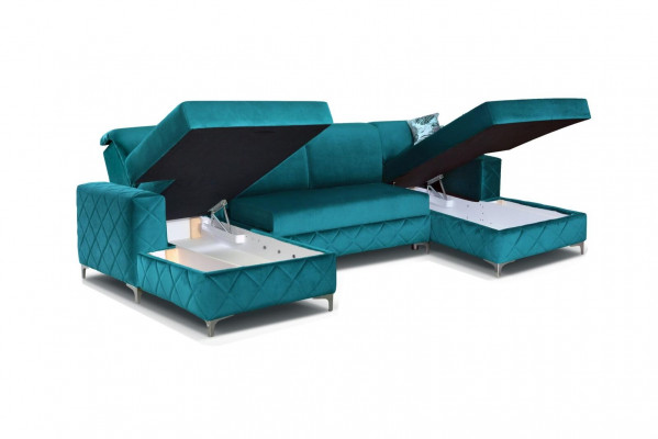 Modern Relaks Siedziba Luxury Meble Żywy krajobraz Sofa Kanapa Narożnikowa kanapa Kształt U Podkładka