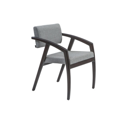 Krzesło z Podłokietniki Podkładka Siedziba jadalnia Drewno Design Luxury Style Nowość