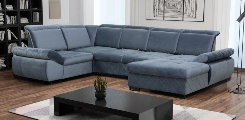 Narożnik Sofa Kanapa Podkładka Tekstylna Sofa Skórzana Kanapy Meble Nowy Żywy krajobraz U kształt