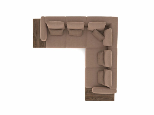 Salon Narożnikowa kanapa Nowe Meble Włókienniczy Sofa Kanapa L-Shape Luxury Meble