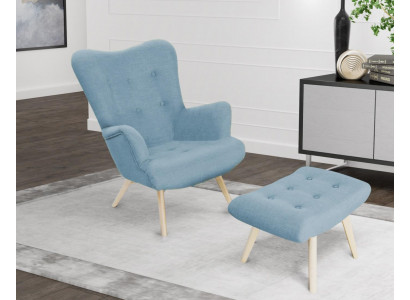 Relaks Włókienniczy Stołek EarsFotel Club Sofa Meble Fotel Designer Krzesło Podkładka