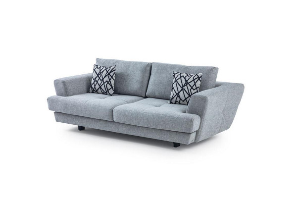 Projekt salonu 3-miejsce siedzące Szara Sofa Nowoczesna Luksusowa Sofa Tkaninowa Ekskluzywna