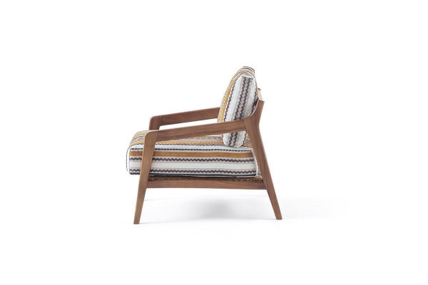 Salon designerski nowoczesny 1-miejsce siedzące sofa materiałowa sofa z poduszkami