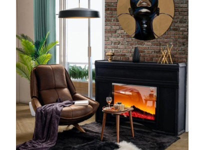 Luksusowy Fotel Nowoczesny Design Meble do Salonu Brązowy Kolor Style Nowość