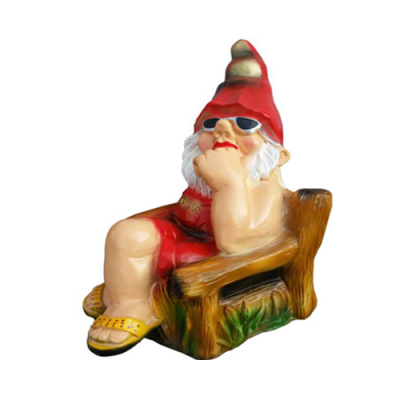 Ogród Dom Dekoracja Figura Statua Rzeźby Figury dekoracyjne Krasnolud Praca fizyczna K13