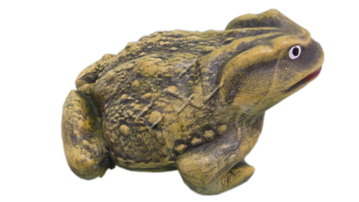 Projekt żaby figurka statua ogrodowa rzeźba figurki rzeźby dekoracja c549