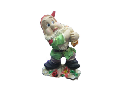 Ogród Dom Dekoracja Figura Statua Rzeźby Figury dekoracyjne Krasnolud Praca fizyczna M27
