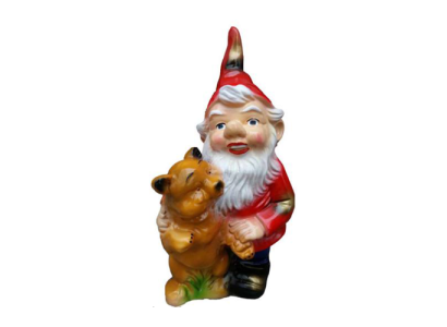 Ogród Dom Dekoracja Figura Statua Rzeźby Figury dekoracyjne Krasnolud Praca fizyczna M24