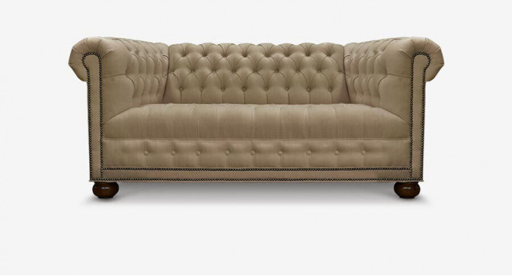 Sofa Chesterfield Couch Podkładka XXL Duży Ustaw Włókienniczy 4+2 designerskie kanapy