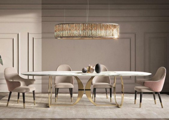 Stal nierdzewna Stół obiadowy jadalnia Salon Nowoczesna kuchnia stoły Design Metal