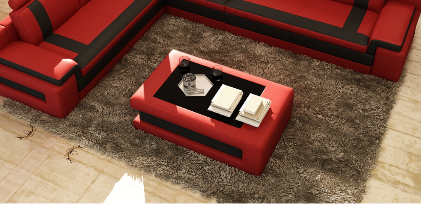 Design stolik kawowy Podkładka do salonu Stoły boczne Nowoczesna sofa