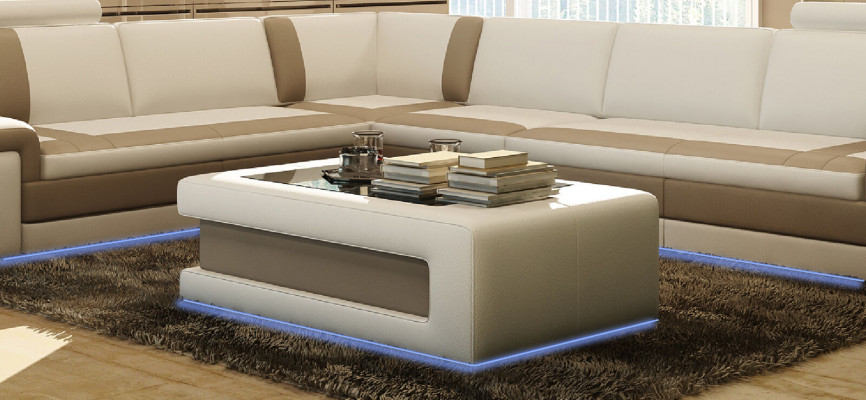 Design stolik kawowy Podkładka do salonu Stoły boczne Nowoczesna sofa