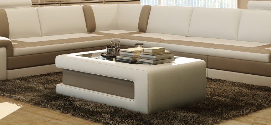 Design stolik kawowy Podkładka do salonu Stoły boczne Nowoczesna sofa