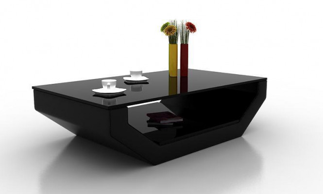 Design Space Luksusowa Skóra Szklany Stolik Do Salonu Sofa Tabela Stoliki boczne