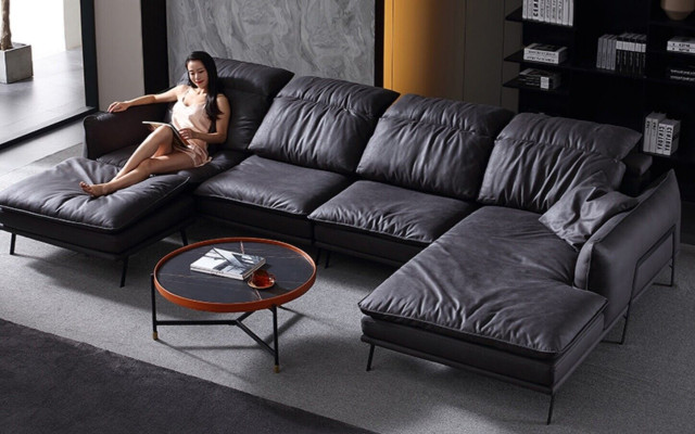 Sofa Żywy krajobraz Sofa Żywy krajobraz Design Modern Narożnikowa kanapa Kształt U