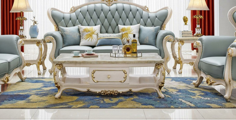 Chesterfield Classic Zestaw sofowy 3 2 1 miejsce do siedzenia Sofa Podkładka Skóra Solidne drewno