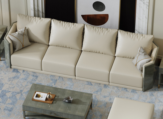 Sofa 4 miejsce do siedzenia Duża kanapa xxl Sofy Kanapy Projekt salonu Duże kanapy