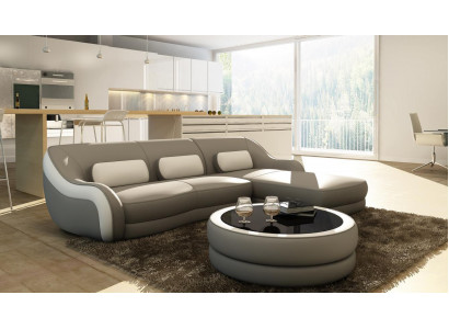 Designerska Sofa Skórzana Narożnikowa kanapa Podkładka Narożnik Kanapa Siedziba Narożnik L Kształt Ustawić Sofę Nowość