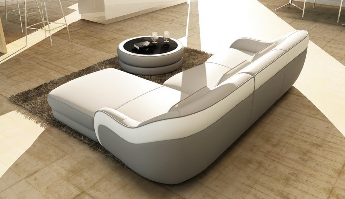 Designerska Sofa Skórzana Narożnikowa kanapa Podkładka Narożnik Kanapa Siedziba Narożnik L Kształt Ustawić Sofę Nowość
