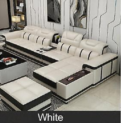 Żywy krajobraz Narożnikowa kanapa Narożnik w kształcie litery L Sofa tapicerowana Siedziba design kanapa sofy sztuczna skóra