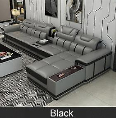 Żywy krajobraz Narożnikowa kanapa Narożnik w kształcie litery L Sofa tapicerowana Siedziba design kanapa sofy sztuczna skóra