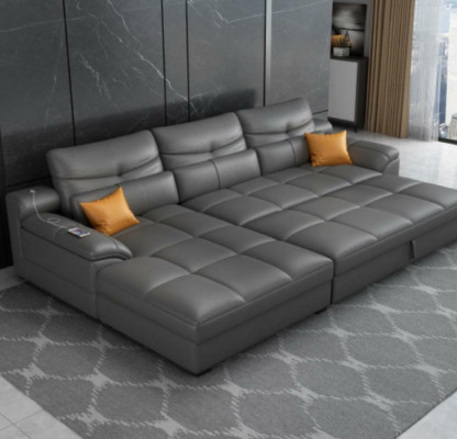 Sofa Kanapa Narożnikowa kanapa Kształt U Podkładka Modern Relaks Siedziba Luxus Meble Żywy krajobraz