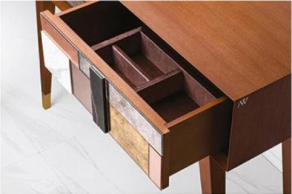 Stół konsolowy Tabela konsola Kredens Kredens Drewno Modern Luxury Design Meble