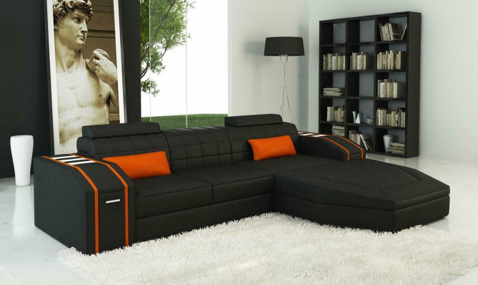 Design Podkładka Narożnik Sofa Kanapa Skóra Sofy Ustawić XXL Żywy krajobraz