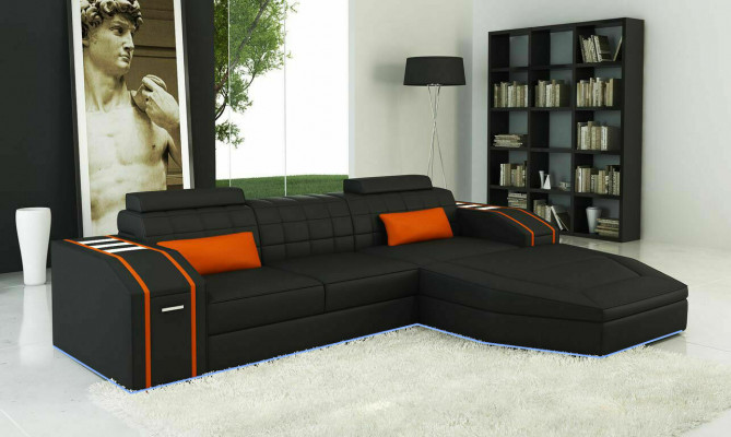 Design Podkładka Narożnik Sofa Kanapa Skóra Sofy Ustawić XXL Żywy krajobraz