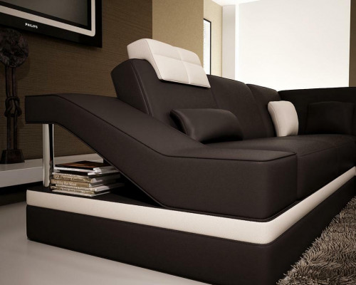 Design Narożniki Duża Podkładka Narożnik Sofa Kanapa XXL Skóra Sofy Decor Ustawić
