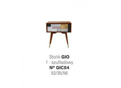 Stolik nocny Szafki nocne Tabela Drewno Design Modern Sypialnia stoły