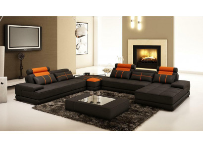 XXL Projektant Żywy krajobraz Podkładka Narożnikowa kanapa Zestaw narożny Sofa Couch
