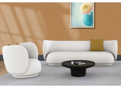 Zestaw sofowy 2+1 miejsce do siedzenia Velvet Sofa Żywy krajobraz Design Couch Lounge Sofy