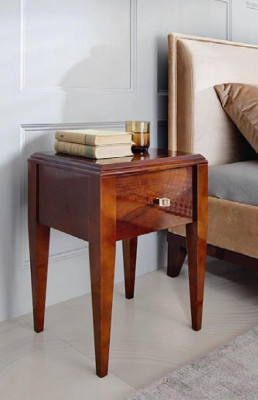 Stolik nocny Szafki nocne Konsole boczne Tabela Nocna Konsole Drewno Design Modern