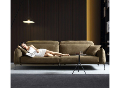 Sofa tapicerowana 4 miejsce do siedzenia Włókienniczy Big Xxl Sofa do salonu Włókienniczy
