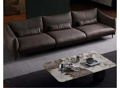 Designerska Kanapa Sofa Tkaniny tapicerskie Meble Włoskie Sofa 4 miejsce do siedzenia