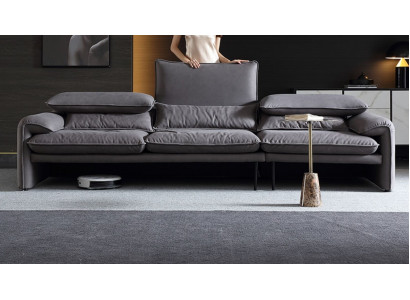 Design Sofas xxl Sofa 4 miejsce do siedzenia Włókienniczy Big New Living Room Couch Podkładka