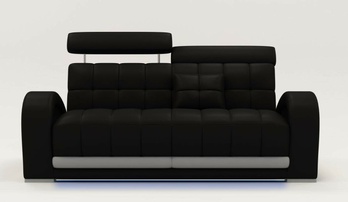 Design 3 miejsce do siedzenia (ref. 2+1) Sofa Kanapa Podkładka XXL Duże Kanapy Sofy Skóra
